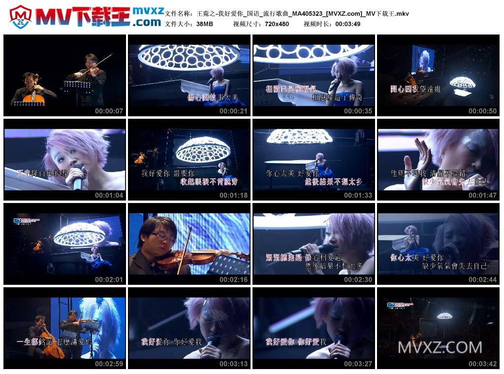 王菀之-我好爱你_国语_流行歌曲_MA405323